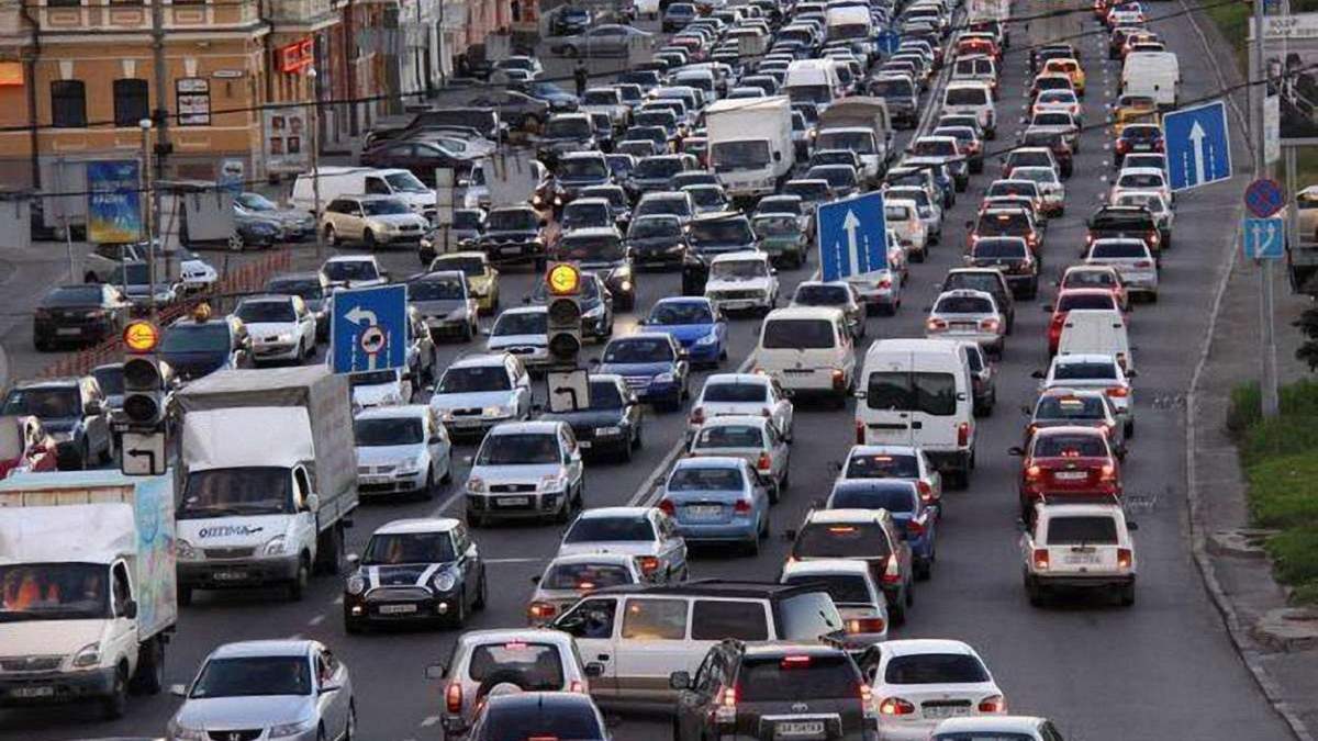 Транспорт – враг киевского воздуха Транспорт – враг киевского воздуха