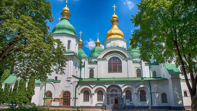 Софийский собор в киеве фото егэ